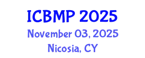 International Conference on Biophysics and Medical Physics (ICBMP) November 03, 2025 - Nicosia, Cyprus