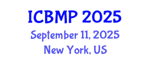 International Conference on Biophysics and Medical Physics (ICBMP) September 11, 2025 - New York, United States