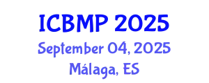 International Conference on Biophysics and Medical Physics (ICBMP) September 04, 2025 - Málaga, Spain