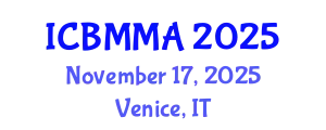 International Conference on Bioinformatics Models, Methods and Algorithms (ICBMMA) November 17, 2025 - Venice, Italy