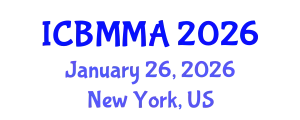 International Conference on Bioinformatics Models, Methods and Algorithms (ICBMMA) January 26, 2026 - New York, United States