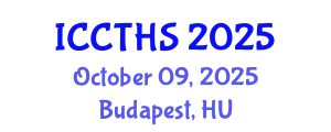 International Conference on Counter Terrorism and Human Security (ICCTHS) October 09, 2025 - Budapest, Hungary