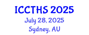 International Conference on Counter Terrorism and Human Security (ICCTHS) July 28, 2025 - Sydney, Australia