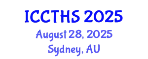 International Conference on Counter Terrorism and Human Security (ICCTHS) August 28, 2025 - Sydney, Australia
