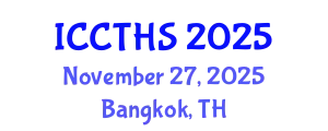 International Conference on Counter Terrorism and Human Security (ICCTHS) November 27, 2025 - Bangkok, Thailand