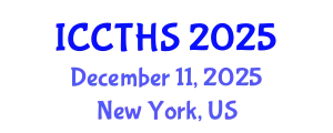 International Conference on Counter Terrorism and Human Security (ICCTHS) December 11, 2025 - New York, United States