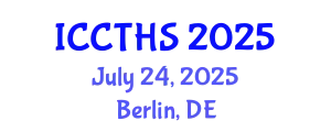 International Conference on Counter Terrorism and Human Security (ICCTHS) July 24, 2025 - Berlin, Germany