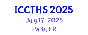 International Conference on Counter Terrorism and Human Security (ICCTHS) July 17, 2025 - Paris, France