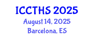 International Conference on Counter Terrorism and Human Security (ICCTHS) August 14, 2025 - Barcelona, Spain