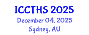 International Conference on Counter Terrorism and Human Security (ICCTHS) December 04, 2025 - Sydney, Australia
