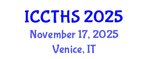 International Conference on Counter Terrorism and Human Security (ICCTHS) November 17, 2025 - Venice, Italy