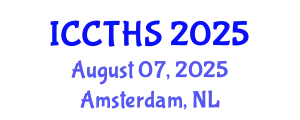 International Conference on Counter Terrorism and Human Security (ICCTHS) August 07, 2025 - Amsterdam, Netherlands