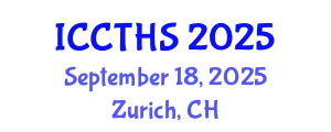 International Conference on Counter Terrorism and Human Security (ICCTHS) September 18, 2025 - Zurich, Switzerland