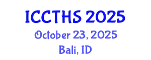 International Conference on Counter Terrorism and Human Security (ICCTHS) October 23, 2025 - Bali, Indonesia