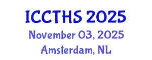 International Conference on Counter Terrorism and Human Security (ICCTHS) November 03, 2025 - Amsterdam, Netherlands