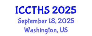 International Conference on Counter Terrorism and Human Security (ICCTHS) September 18, 2025 - Washington, United States