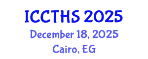 International Conference on Counter Terrorism and Human Security (ICCTHS) December 18, 2025 - Cairo, Egypt