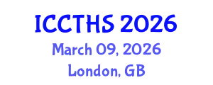 International Conference on Counter Terrorism and Human Security (ICCTHS) March 09, 2026 - London, United Kingdom