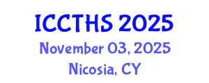 International Conference on Counter Terrorism and Human Security (ICCTHS) November 03, 2025 - Nicosia, Cyprus