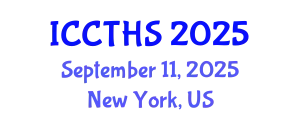 International Conference on Counter Terrorism and Human Security (ICCTHS) September 11, 2025 - New York, United States