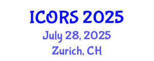 International Conference on Operations Research and Statistics (ICORS) July 28, 2025 - Zurich, Switzerland