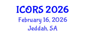 International Conference on Operations Research and Statistics (ICORS) February 16, 2026 - Jeddah, Saudi Arabia