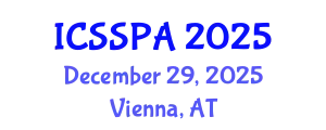 International Conference on Sport Statistics and Performance Analysis (ICSSPA) December 29, 2025 - Vienna, Austria