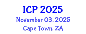 International Conference on Psychology (ICP) November 03, 2025 - Cape Town, South Africa