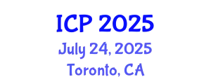 International Conference on Psychology (ICP) July 24, 2025 - Toronto, Canada