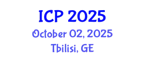 International Conference on Psychology (ICP) October 02, 2025 - Tbilisi, Georgia