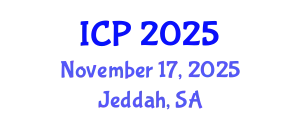 International Conference on Psychology (ICP) November 17, 2025 - Jeddah, Saudi Arabia