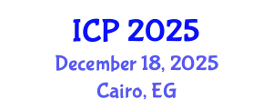 International Conference on Psychology (ICP) December 18, 2025 - Cairo, Egypt