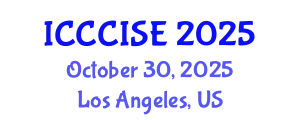 International Conference on Computer, Communication and Information Sciences, and Engineering (ICCCISE) October 30, 2025 - Los Angeles, United States