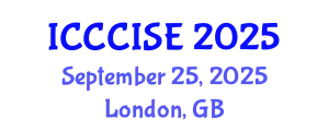 International Conference on Computer, Communication and Information Sciences, and Engineering (ICCCISE) September 25, 2025 - London, United Kingdom