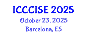 International Conference on Computer, Communication and Information Sciences, and Engineering (ICCCISE) October 23, 2025 - Barcelona, Spain
