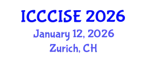 International Conference on Computer, Communication and Information Sciences, and Engineering (ICCCISE) January 12, 2026 - Zurich, Switzerland