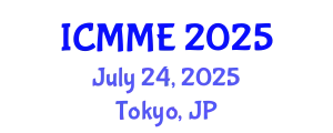 International Conference on Metallurgical and Materials Engineering (ICMME) July 24, 2025 - Tokyo, Japan