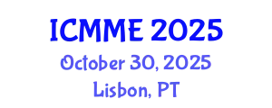 International Conference on Metallurgical and Materials Engineering (ICMME) October 30, 2025 - Lisbon, Portugal