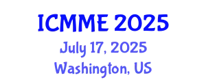 International Conference on Metallurgical and Materials Engineering (ICMME) July 17, 2025 - Washington, United States