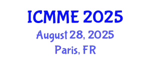 International Conference on Metallurgical and Materials Engineering (ICMME) August 28, 2025 - Paris, France