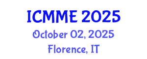 International Conference on Metallurgical and Materials Engineering (ICMME) October 02, 2025 - Florence, Italy