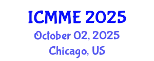 International Conference on Metallurgical and Materials Engineering (ICMME) October 02, 2025 - Chicago, United States