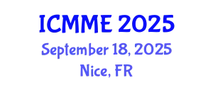 International Conference on Metallurgical and Materials Engineering (ICMME) September 18, 2025 - Nice, France