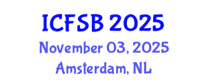 International Conference on Food Science and Biotechnology (ICFSB) November 03, 2025 - Amsterdam, Netherlands