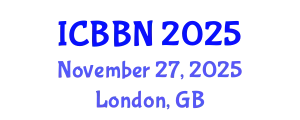 International Conference on Bioengineering, Biotechnology and Nanotechnology (ICBBN) November 27, 2025 - London, United Kingdom
