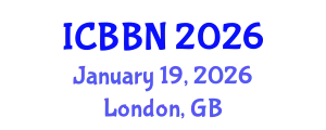 International Conference on Bioengineering, Biotechnology and Nanotechnology (ICBBN) January 19, 2026 - London, United Kingdom