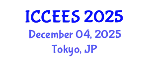 International Conference on Chemical, Ecological and Environmental Sciences (ICCEES) December 04, 2025 - Tokyo, Japan