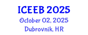 International Conference on Ecology and Environmental Biology (ICEEB) October 02, 2025 - Dubrovnik, Croatia