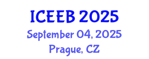 International Conference on Ecology and Environmental Biology (ICEEB) September 04, 2025 - Prague, Czechia