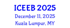 International Conference on Ecology and Environmental Biology (ICEEB) December 11, 2025 - Kuala Lumpur, Malaysia